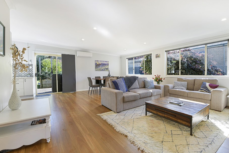 Comfortable open-plan living area