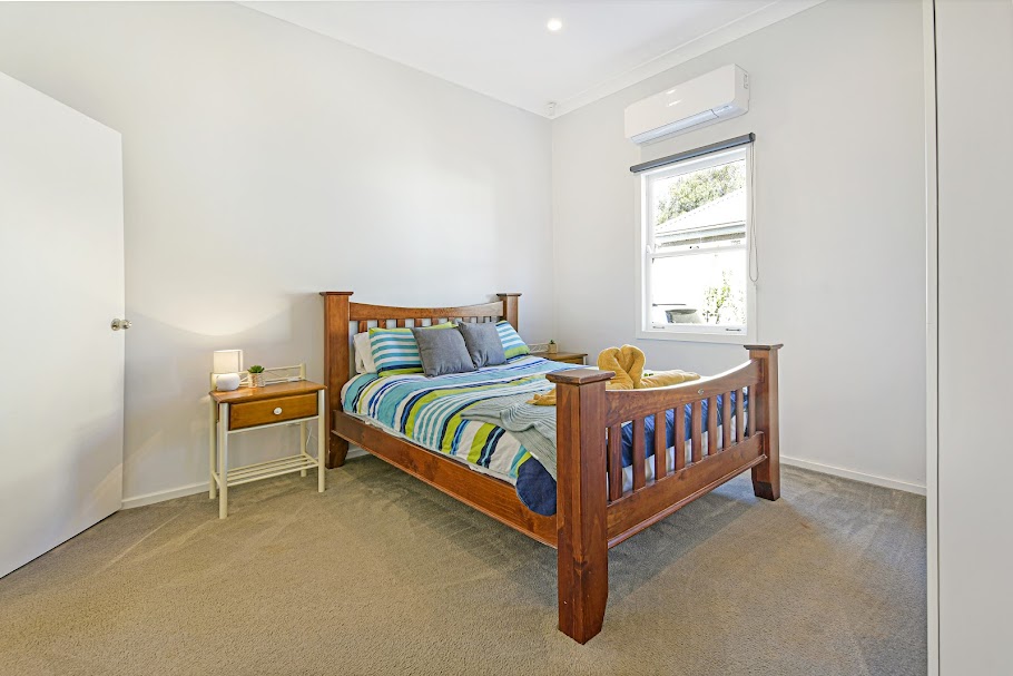Carefully prepared guest bedroom