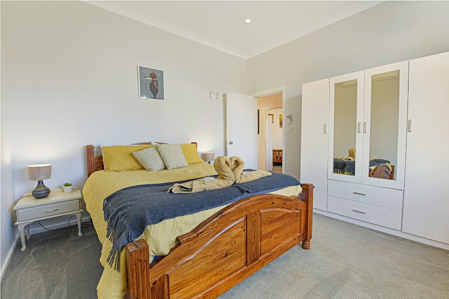 Carefully prepared bedroom in a Strategic Stays property